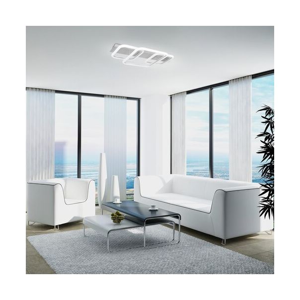 Rabalux Plafonjera Fandral LED 42W brušeni hrom (6997) - 6997