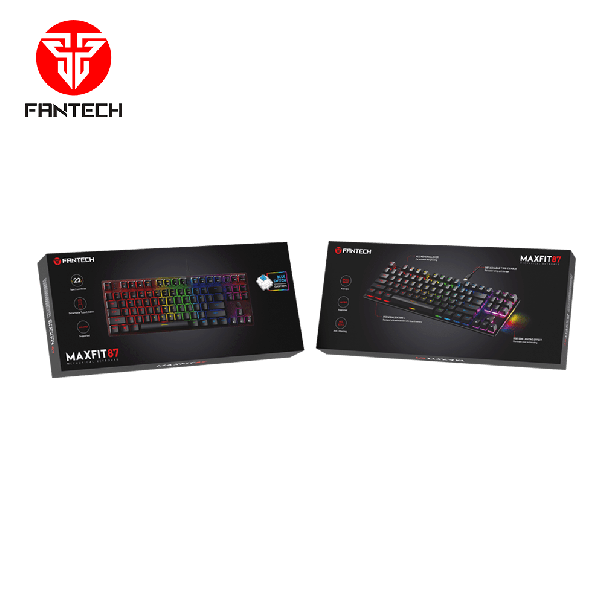 FANTECH Gejmerska mehanička tastatura MK856 MAXFIT87 CRNA (CRVENI SWITCH) - 97847-1