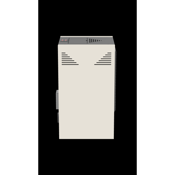 MARELI Kamin na pelet JADE 6 air (6kW) krem - EP3020597
