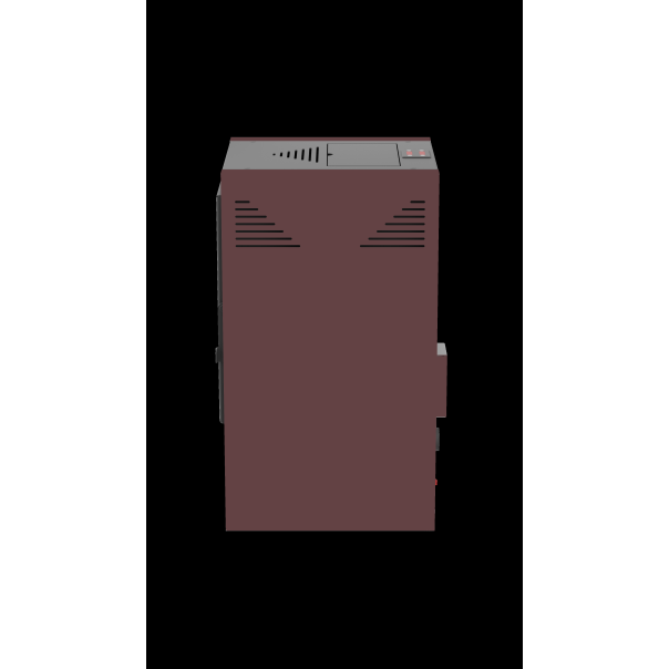 MARELI Kamin na pelet JADE 6 air (6kW) bordo - EP3020600