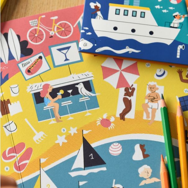 POPPIK Poster za bojenje: Na moru - COL004