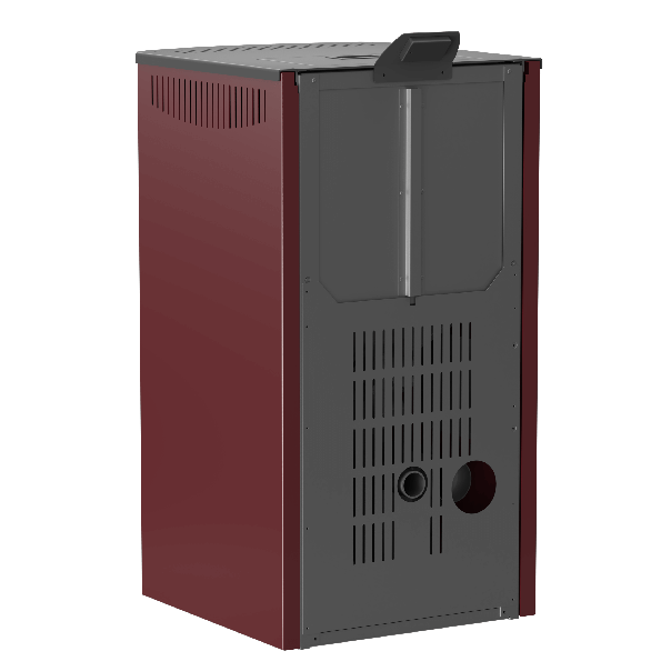 MARELI Kamin na pelet ONYX 10 air (10kW) bordo - EP3020636