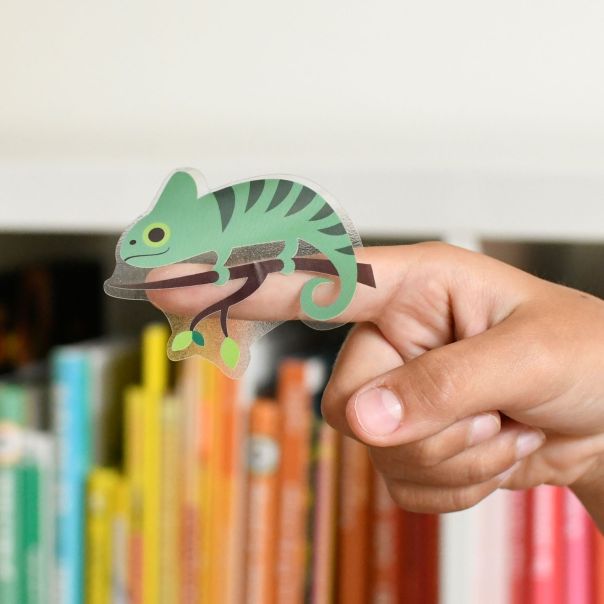 POPPIK Edukativni poster s nalepnicama Mini otkrića: Zelena boja - MIN009