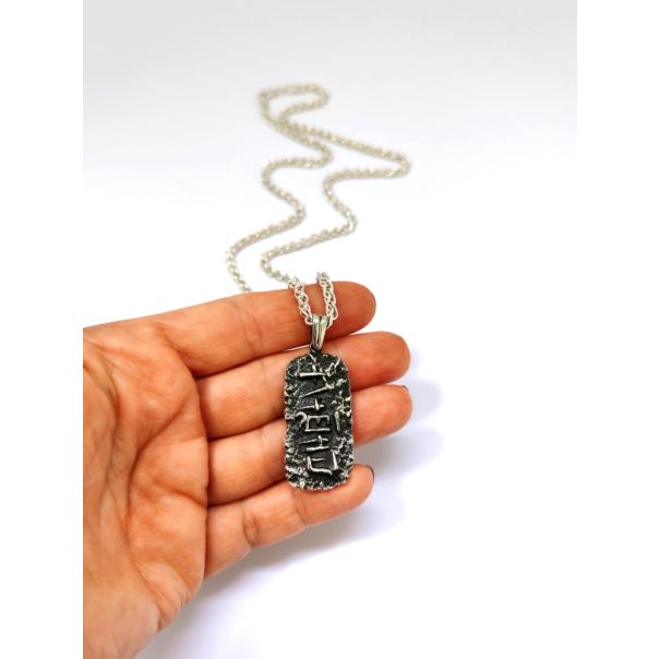 ROD - Ogrlica od sterling srebra ŽIVOT JE LJUBAV - ROD000058