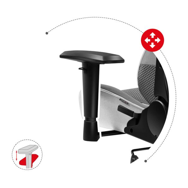 Huzaro Force 6.2 Bela Mesh Gaming stolica - 1249-1-1