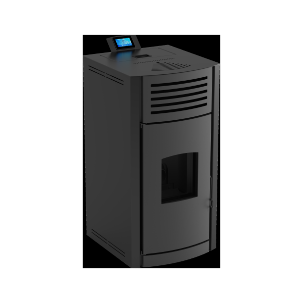 MARELI Kamin na pelet ONYX Hydro 30 (4kW + 26kW) crna - EP3013733