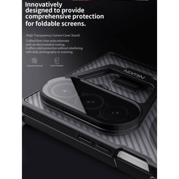 Maska za Samsung F966B Galaxy Z Fold 7 crna (with pen) Nillkin CamShield Prop Magnetic - 223466