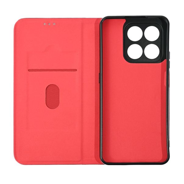 Maska za Honor X7d 4G/400 Smart 5G crvena Teracell Elegant Flip - 224747