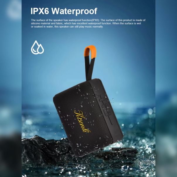 Bluetooth zvucnik Kisonli T11 5W sivi - 225269