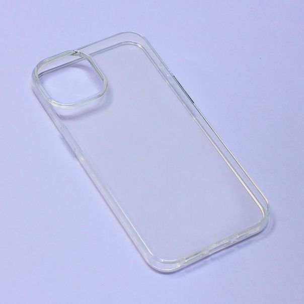 Maska za iPhone 13 6.1 transparent silikonska Skin - 95897