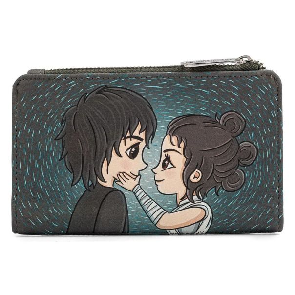 Star Wars Rey Kylo Faux Leather Bi Fold Wallet - EP3250519