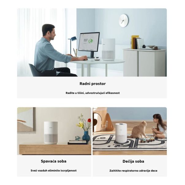 Xiaomi Smart Air Purifier 4 Compact prečišćivač vazduha Beli - EP3027676