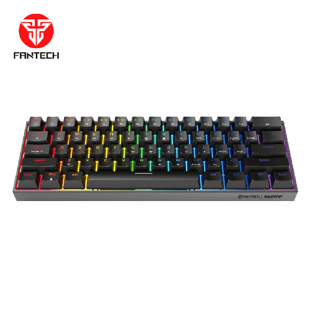 FANTECH Gejmerska mehanička tastatura MK857 MAXFIT61 CRNA (PLAVI SWITCH) - 95432