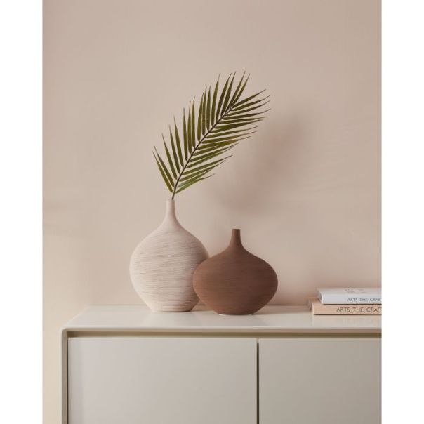 EGLO Keramička vaza 28.5x21cm Saryksu, krem - 421411