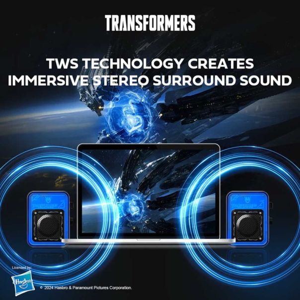 Transformers Portable Speaker TF-Y02 Yellow - EP3250390