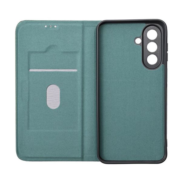 Maska za Samsung A276B Galaxy A27 5G tamno zelena Teracell Elegant Flip - EP3319373