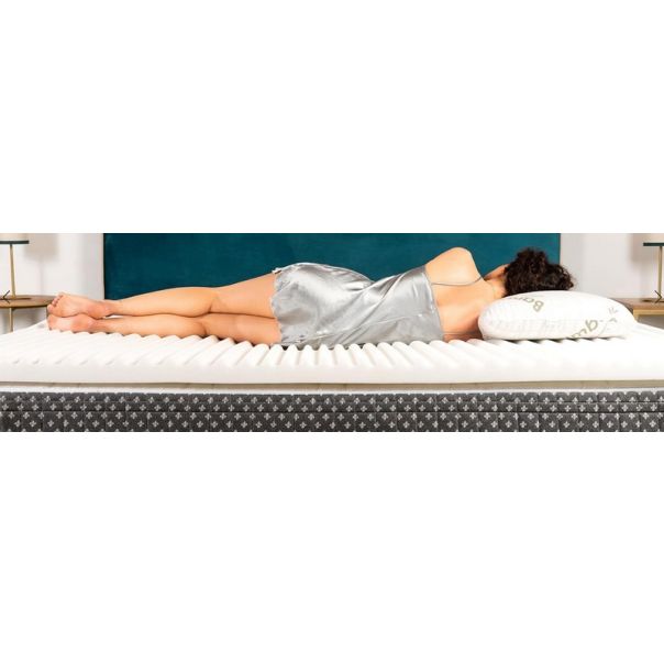 DEKOR DOM Naddušek AIRFLOW WAVE 160x200 - 6cm - 024595