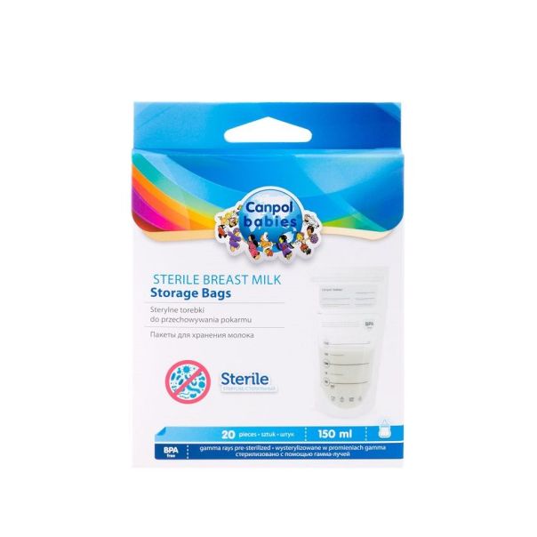 CANPOL Kesice za čuvanje mleka 20/1 - 70-001