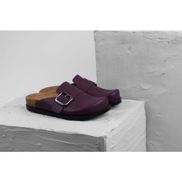 LEON Ženska papuča Zira - bordo - 7000-BO