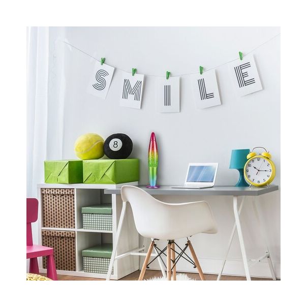 Rabalux Dekorativna rasveta Glitter Rainbow E14 1x MAX G45 15W višebojna (7008) - 7008