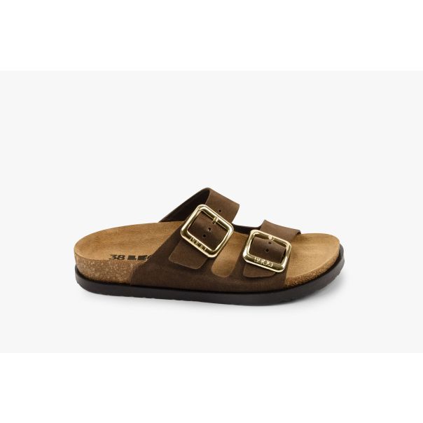 LEON Ženska papuča Siena I - braon - 7010-BR