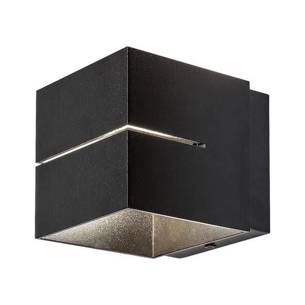 Rabalux Zidna lampa Kaunas G9 1x MAX 10W mat crno (7017) - 7017