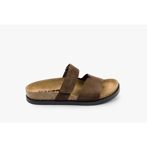 LEON Ženska papuča Gaia-braon - 7020-BR