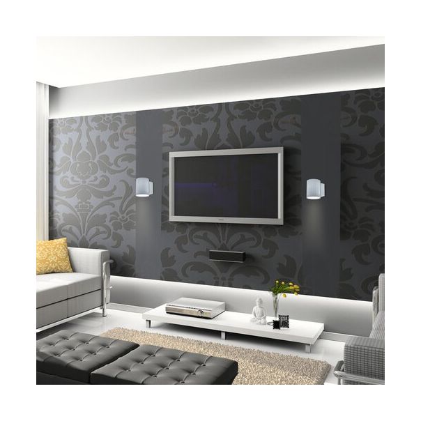 Rabalux Zidna lampa Kaunas G9 1x MAX 10W brušeni aluminijum (7022) - 7022