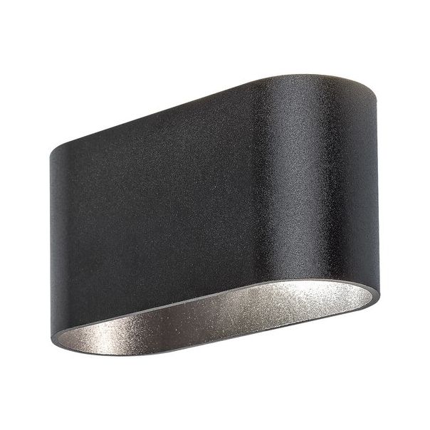 Rabalux Zidna lampa Kaunas G9 1x MAX 10W mat crno (7023) - 7023