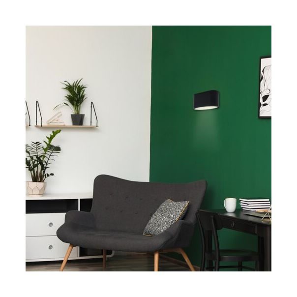 Rabalux Zidna lampa Kaunas G9 1x MAX 10W mat crno (7023) - 7023