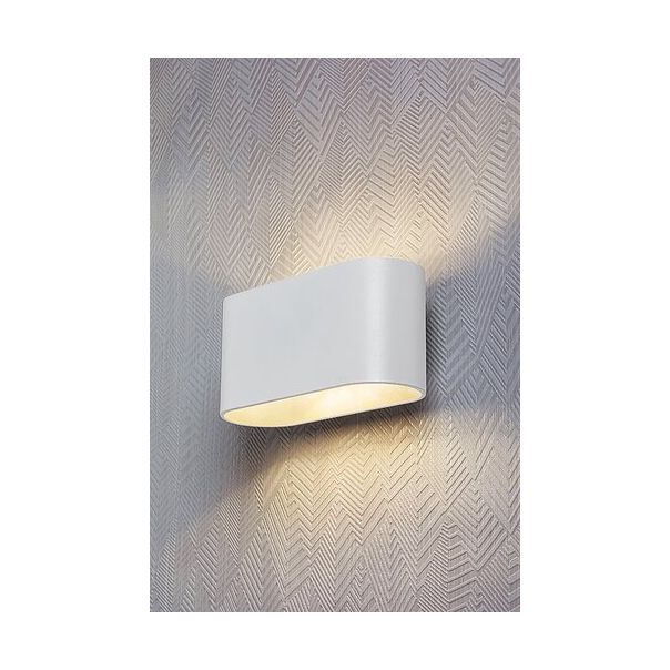 Rabalux Zidna lampa Kaunas G9 1x MAX 10W mat belo (7024) - 7024