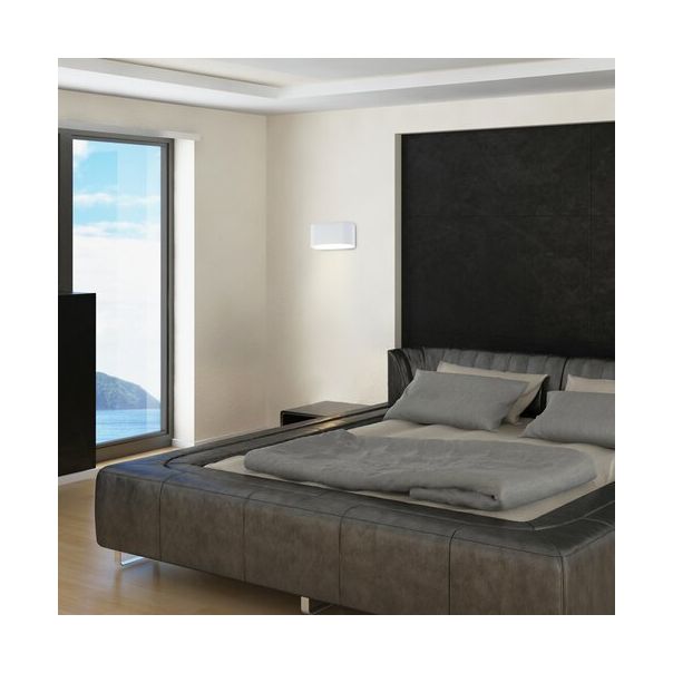 Rabalux Zidna lampa Kaunas G9 1x MAX 10W mat belo (7024) - 7024