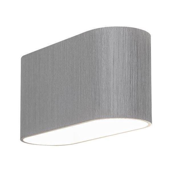 Rabalux Zidna lampa Kaunas G9 1x MAX 10W brušeni aluminijum (7025) - 7025