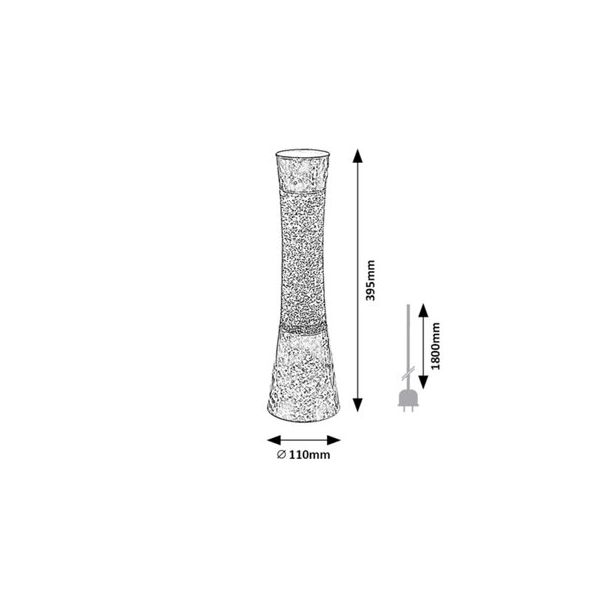 Rabalux Dekorativna rasveta Minka GY635 1x MAX 20W plava (7026) - 7026