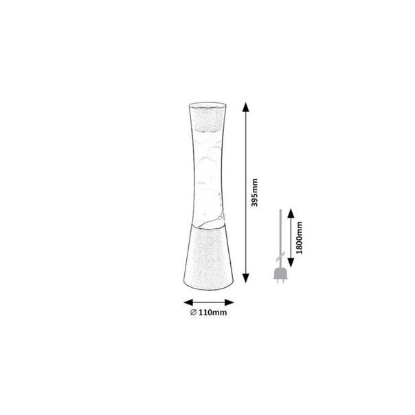 Rabalux Dekorativna rasveta Minka GY635 1x MAX 20W srebrna (7029) - 7029