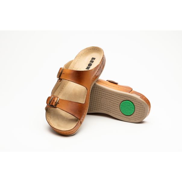 LEON Muška papuča Apolo-braon - 703M-BR