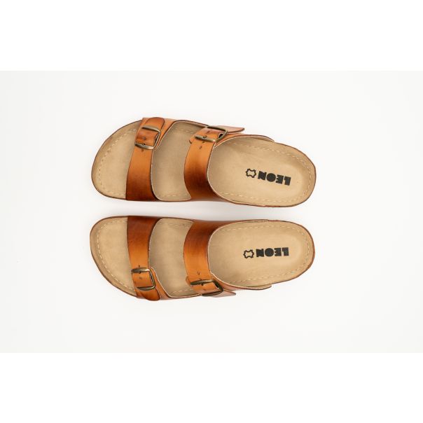 LEON Muška papuča Apolo-braon - 703M-BR