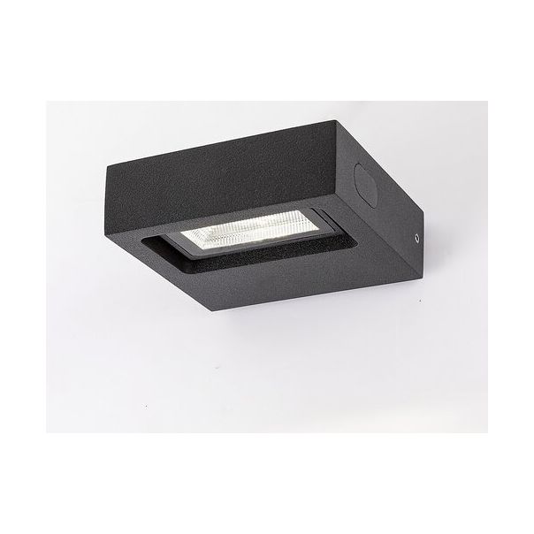 Rabalux Spoljna zidna rasveta Ganges LED 7W mat crno (7052) - 7052