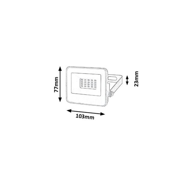 RABALUX Reflektor Flood LED 10W - 7062
