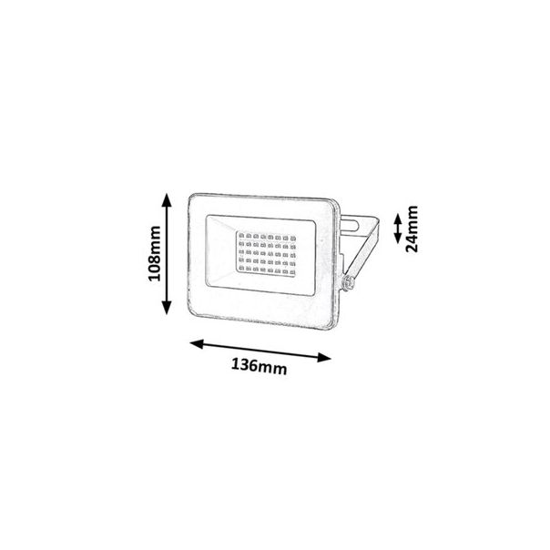 RABALUX Reflektor Flood LED 20W - 7063