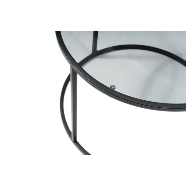 HANAH HOME Sto za dnevnu sobu Startis Black 60 - 189199