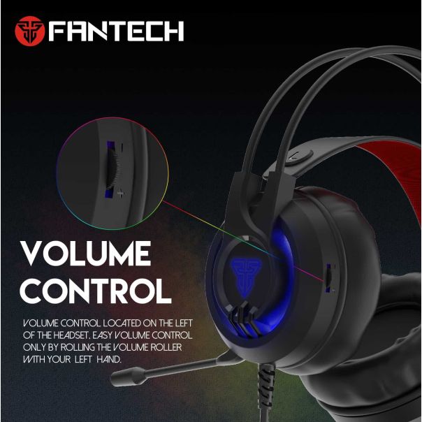 FANTECH Gejmerske slušalice HG20 CHIEF II CRNE - FT74292