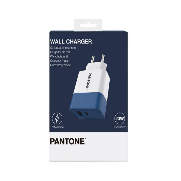 PANTONE Kućni punjač 20W, teget - PT-PDAC02N