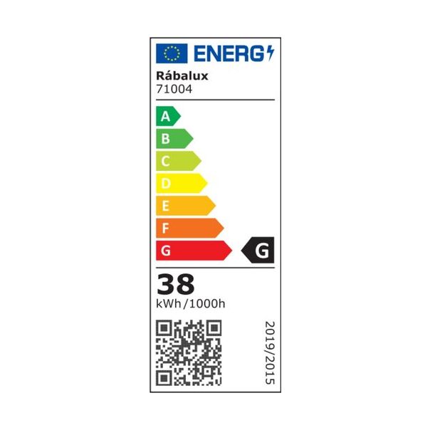 Rabalux Plafonjera Nefertum LED 38W crna (71004) - 71004-1