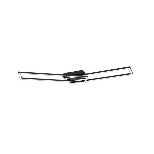 Rabalux Plafonjera Nefertum LED 38W crna (71004) - 71004-1