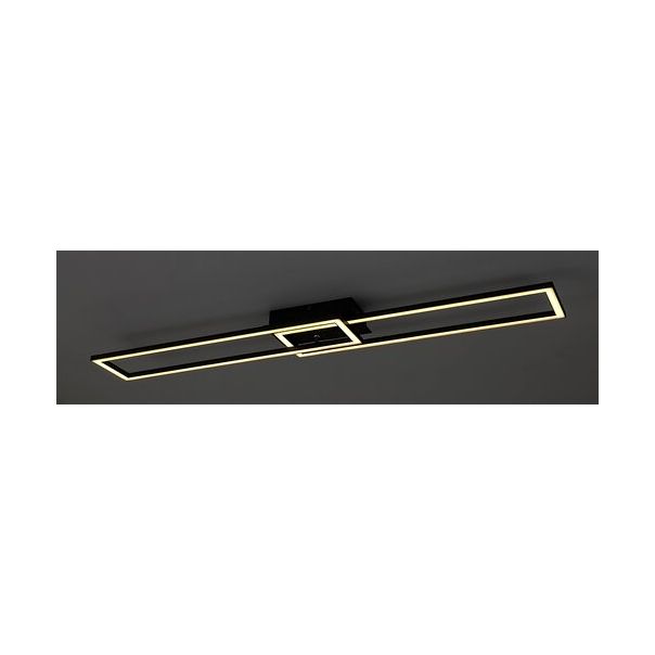 Rabalux Plafonjera Nefertum LED 38W crna (71004) - 71004-1