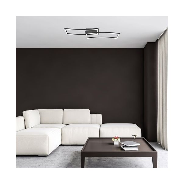 Rabalux Plafonjera Cirilla LED 40W crna (71005) - 71005-1