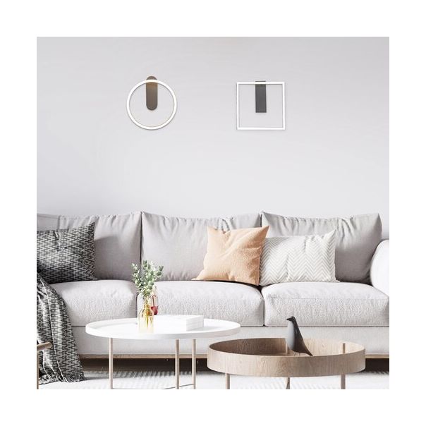 Rabalux Zidna lampa Tumnus LED 14W srebrna strugani aluminijum (71010) - 71010-1