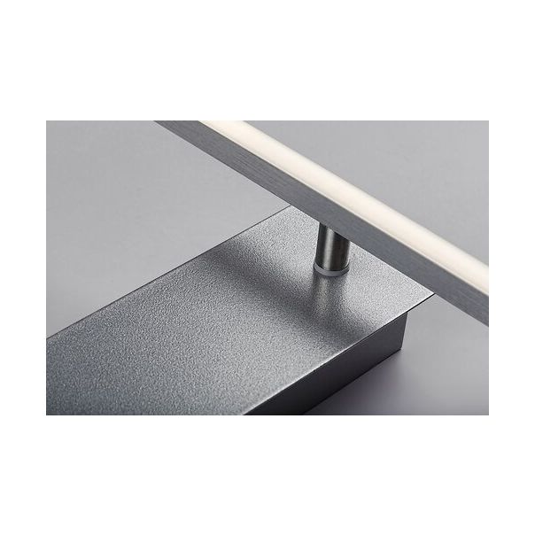 Rabalux Zidna lampa Tumnus LED 14W srebrna strugani aluminijum (71011) - 71011