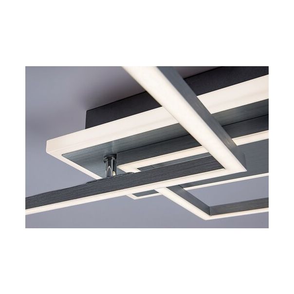 Rabalux Plafonjera Athelstan LED 40W srebrna strugani aluminijum (71014) - 71014